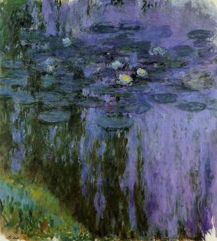 Claude Oscar Monet : Water Lilies XLVII